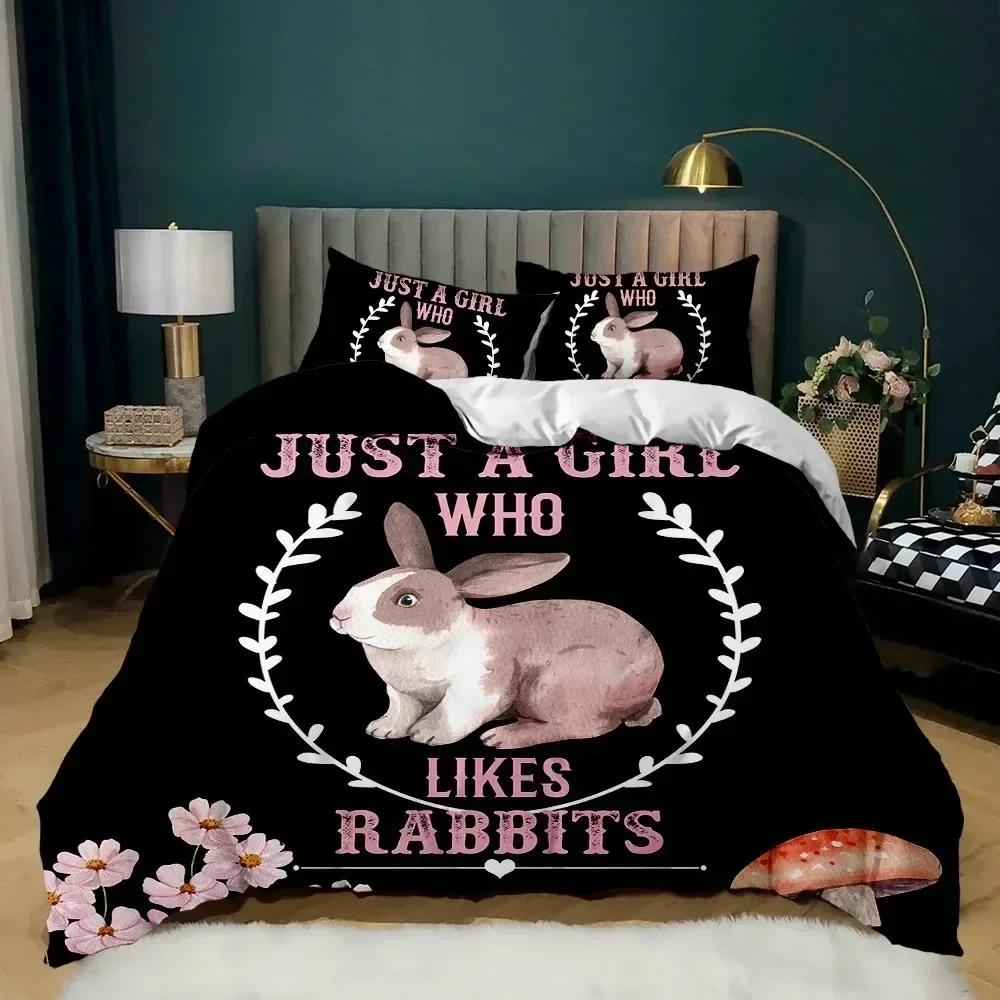 

Top Howling Wolf In The Moonlit Night Bedding Set Polyester Just A Girl Who Loves Wolves Pattern Quilt Cover 70x133cm 2pcs