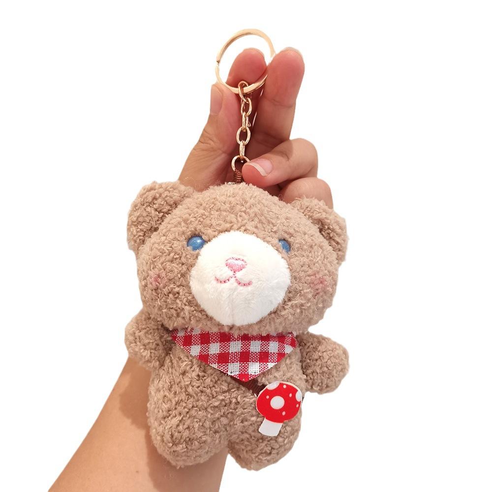 Cute Bear Plush Bag Pendant Cartoon Rabbit Doll Doll Hanging Ornament Event Gift Rag Doll