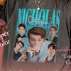 T-shirt Grafica Nicholas Galitzine: Maglietta Comfort Colors Stile Vintage