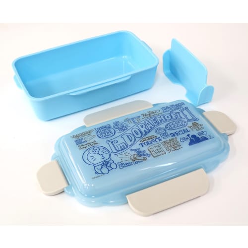 OSK Doraemon "I'm Doraemon" 4-Point Locking Lunch Box (with Dividers) PCD-500