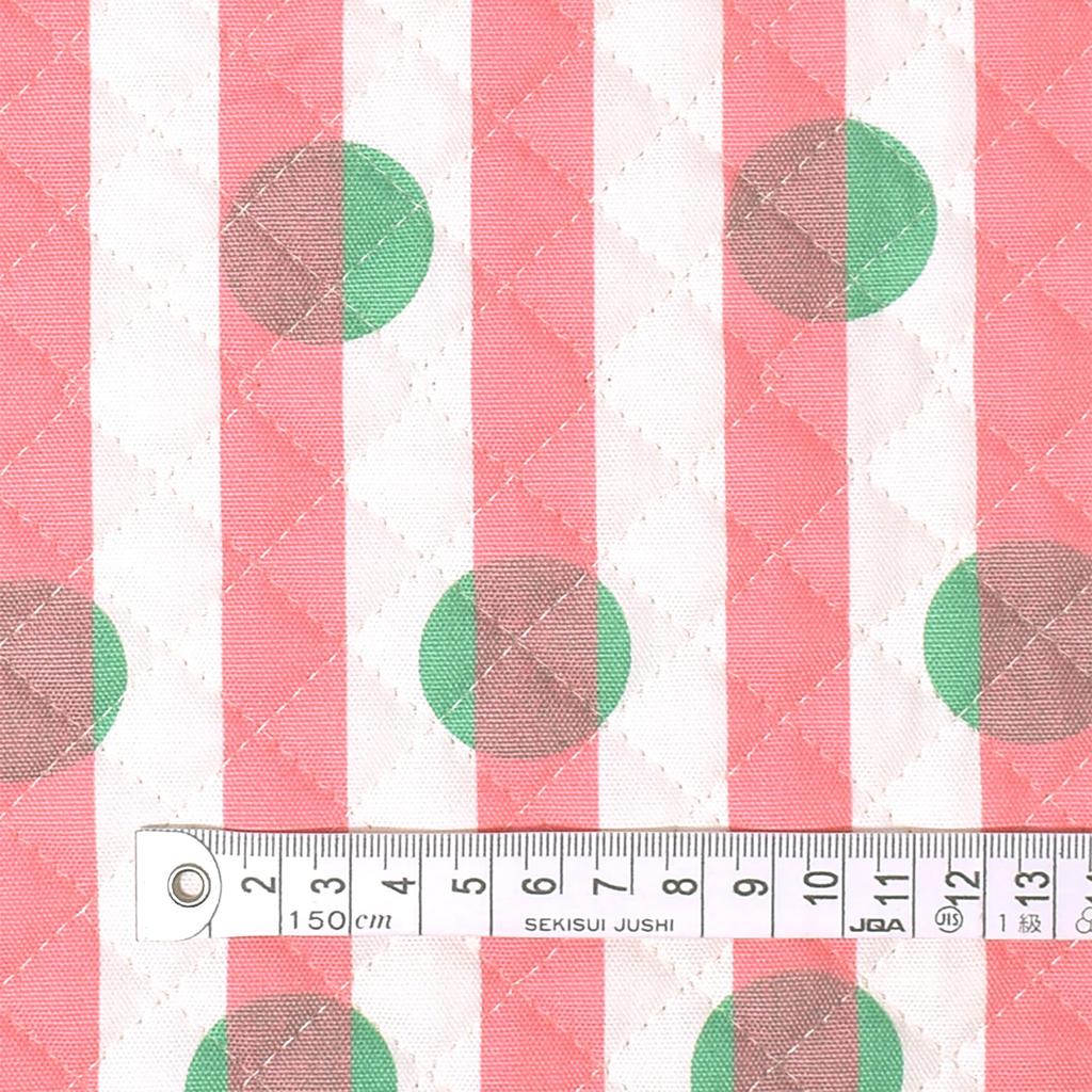 COLORFUL TEXTILE MARKET Pink Dot Stripe Quilting 110cm X D01E0910 & Fabric, 100cm,