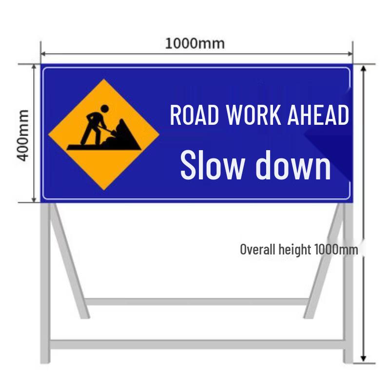 DAXTE Construction Road Warning Sign