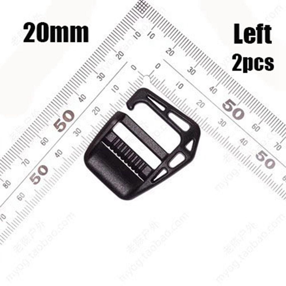 2pcs Plastic Webbing Strap Buckle 20/25/38mm Outdoor Camping Tool Release Hook  Sport Bag Parts