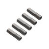 5Pieces Hex Bit Adapter Set Magnetic 1/4Inch To 4mm Precision Socket Shank for Screwdriver and Drill Tools