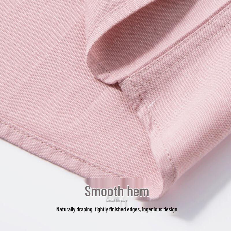 Hodo Men's Lightweight Linen & Tencel Blend Long-Sleeve Shirt