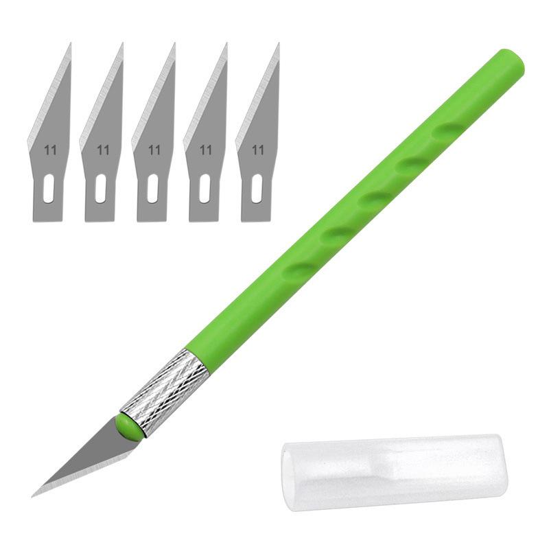 Model Craft Knife Set: Precision Carving, Trimming & Engraving Tools for Plastic, Paper & Films