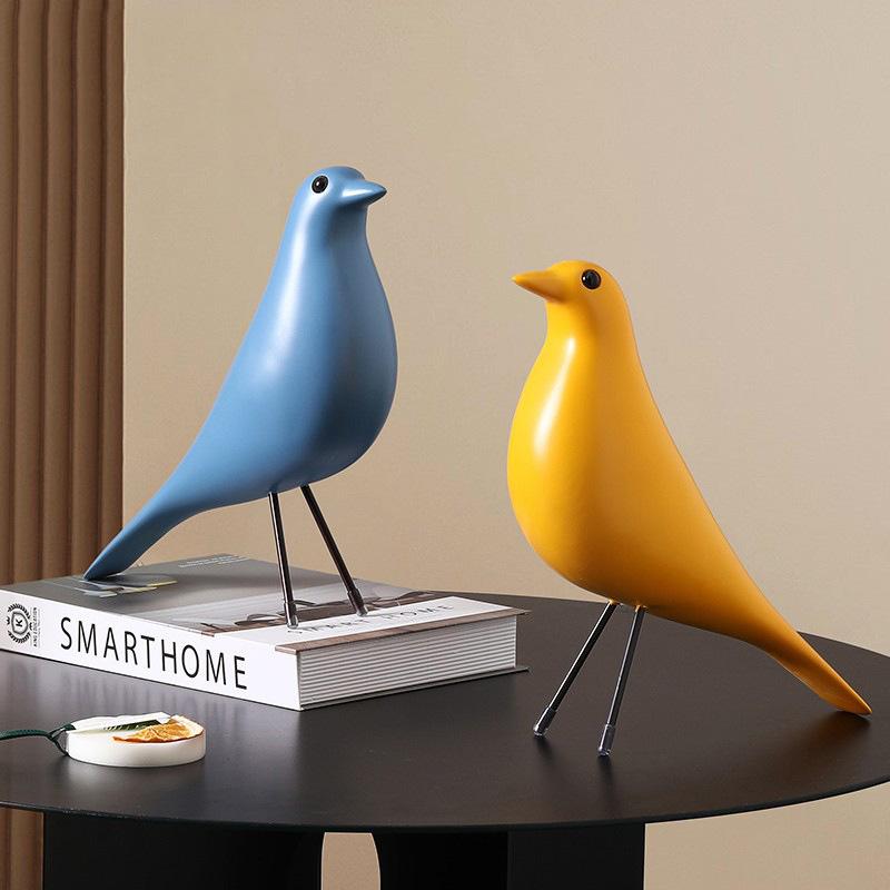 Sleek and Unique Nordic Bird Ornaments Animal Good Living Room Office Tabletop Home Bookcase Decoration Decoration Art