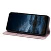 Wallet Case for Xiaomi Poco C75 4G/Redmi 14R 5G/14C 4G Line Imprinted Leather Stand Phone Cover with Wrist Strap
