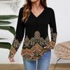 Women Long Sleeve Tops Dressy Casual V Neck Tshirts Basics Tee Vacation Fall Fashion Clothes