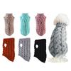 Warm Dog Cat Sweater Clothing Winter Turtleneck Knitted Pet Cat Puppy Clothes Costume For Small Dogs Cats Chihuahua Outfit Vest