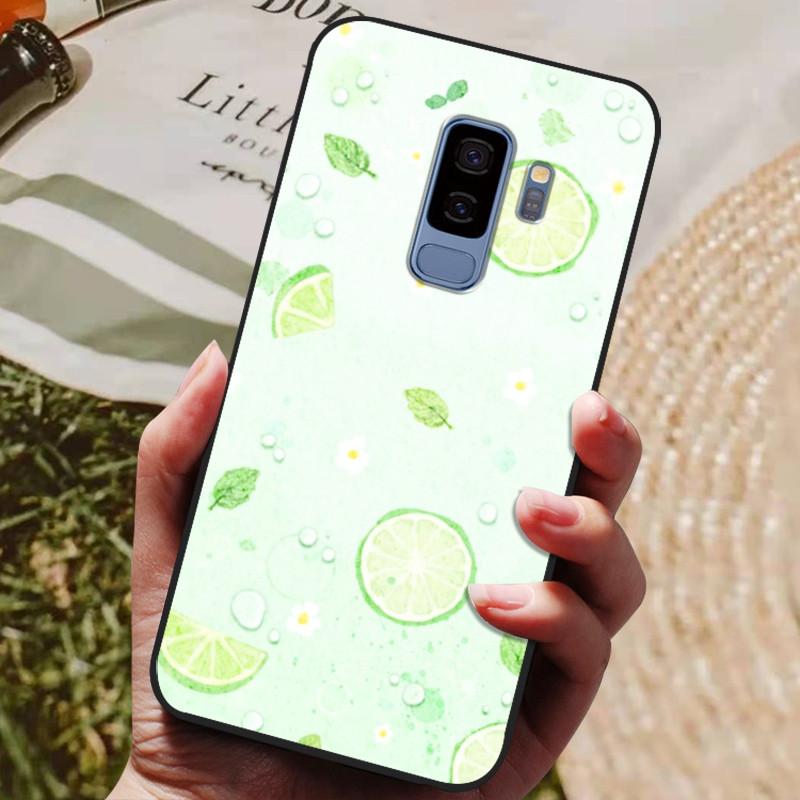 For Samsung Galaxy S9 S9 Plus Case Silicone Back Cover Case for Samsung S9 Plus SM- G960 G965 S9Plus Fashion TPU Phone Cases