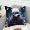 Jujutsu Kaisen Gojo Satoru Pillowcase Modern Home Decoration Living Room Luxury Cushion Cover For Sofa Decorative Pillowcases