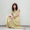 Demana Lyocell Linen Sleeveless Top & Skirt Set