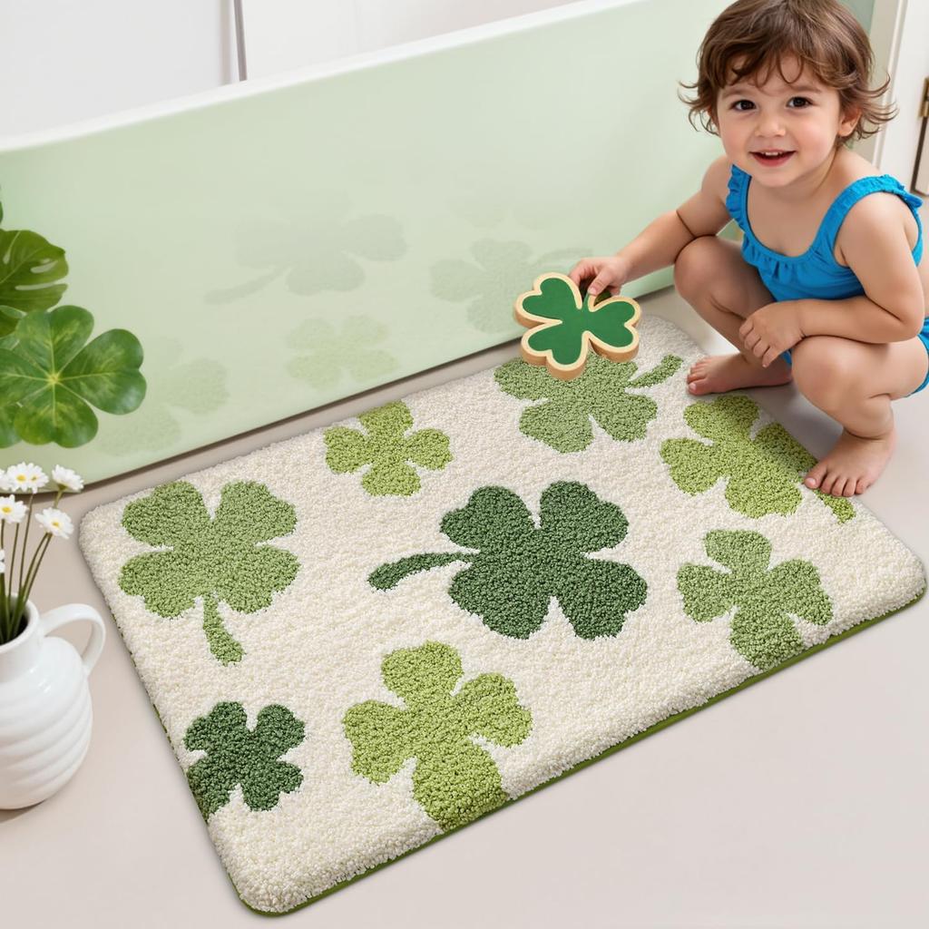 Modern Bathroom Carpet Soft Water Absorbing Shower Bathtub Mat Living Room Bedroom Floor Mat Home Decoration