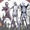 Spoof Skeleton Jumpsuit: Halloween Cosplay & Parent-Child Party Costume