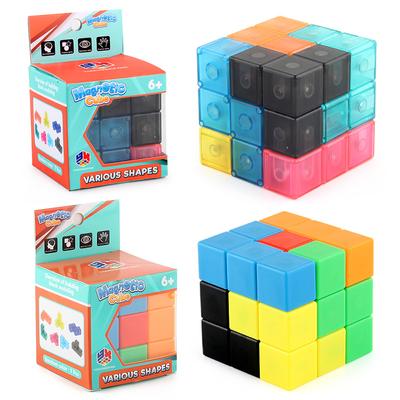 Puzzle Magnetischer Baustein Rubik's Cube Tetris Battle Magnetischer Luban Rubik's Cube Spielzeug