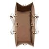 New COACH Jacquard With Refined Pebble Leather Handbag, Shoulder Bag, Crossbody Bag Tubas Women's Light Khaki C8418-IMDQC