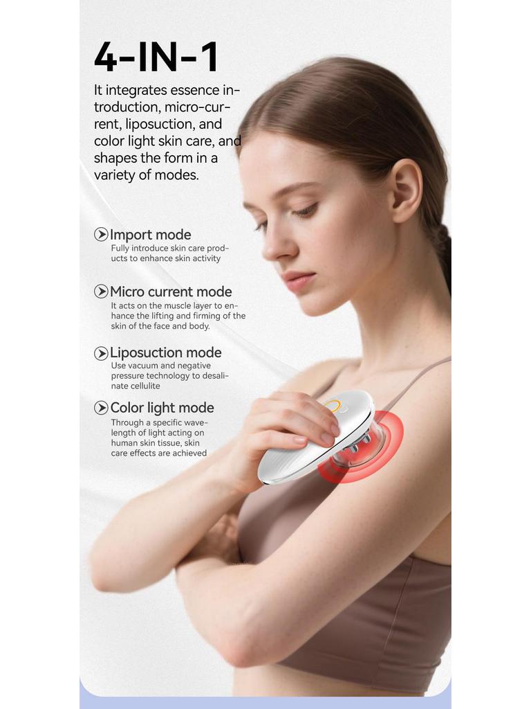 Colorful EMS Microcurrent Fat Removal & Face Lifting Massager