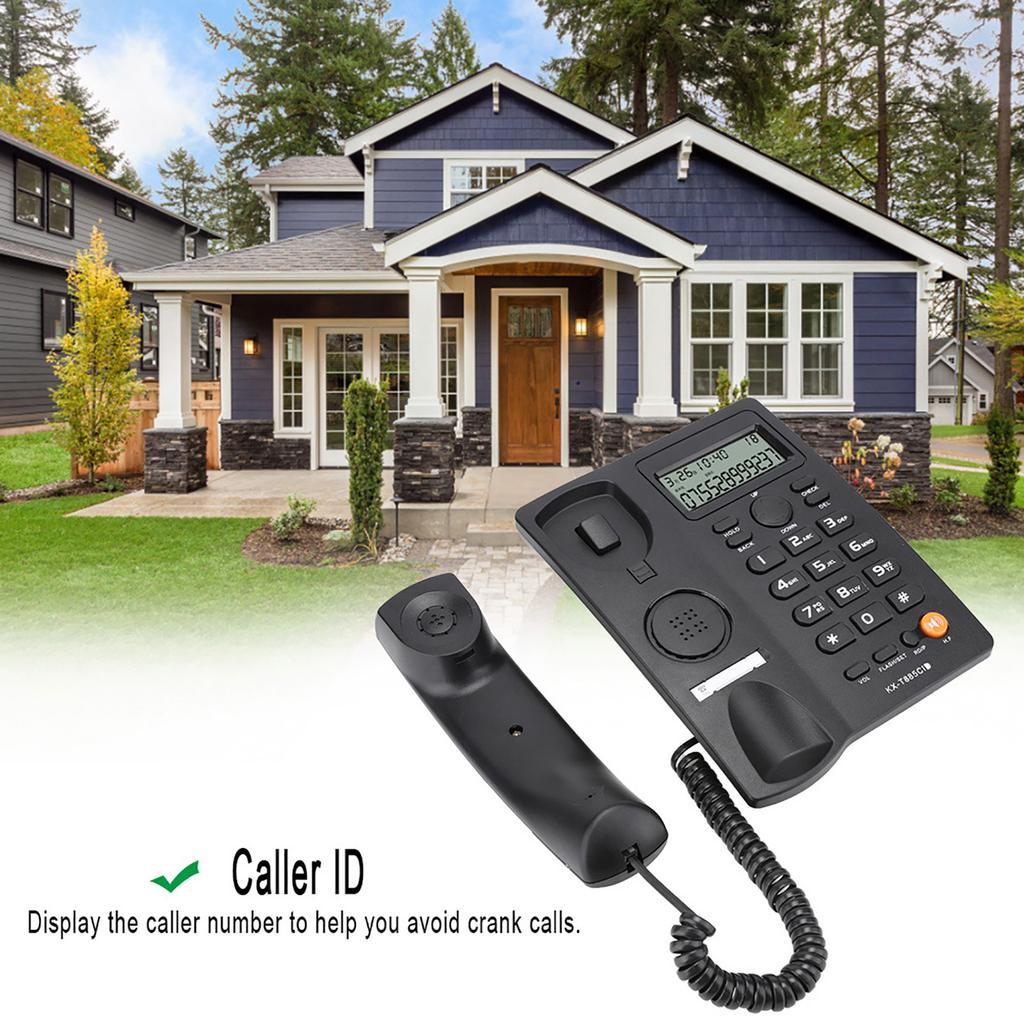 Kx-T885Cid Anrufer-ID Telefon Anrufer-ID Telefon Freisprechen Anrufe Zuhause El Festnetztelefon Englisch