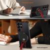 For Samsung Galaxy S25 Ultra Magnetic Case Aluminium Alloy Frameless Phone Cover with Kickstand