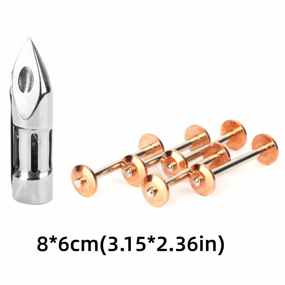 6pcs Multifunctional Shuttle Bobbin Case Vintage Bullet Bobbins Sewing Bobbin Case Compatible Treadle Sewing Bobbin Craft Sewing