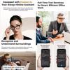New AI Smart Glasses 800W HD Pixel Camera Video Recording Outdoor Sport Sunglasses Translation Voice Call Bluetooth Glasses Music Playback 32GB Memory