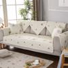 Fabric Double-Sided Quilting Embroidered Sofa Cushion  Direct Sales, Cotton Cloth Washed Sofa Towel Cover Universal In All Seasons
