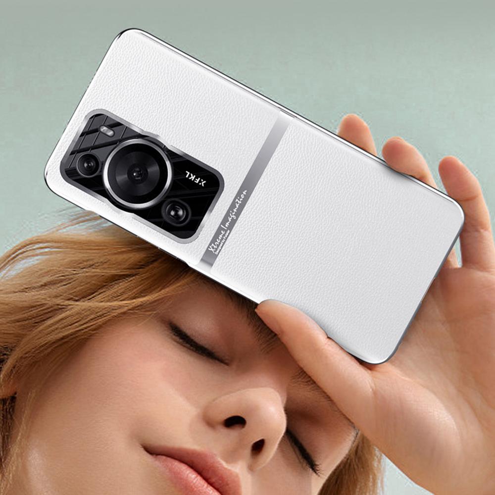 For Huawei P60 Pro Shockproof Case PC PU Leather Case Smartphone Protective Cover