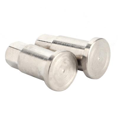 2Pcs RC Car Front Wheel Metal Axle Shortened for WPL D12 Spare Parts Modification Accessories