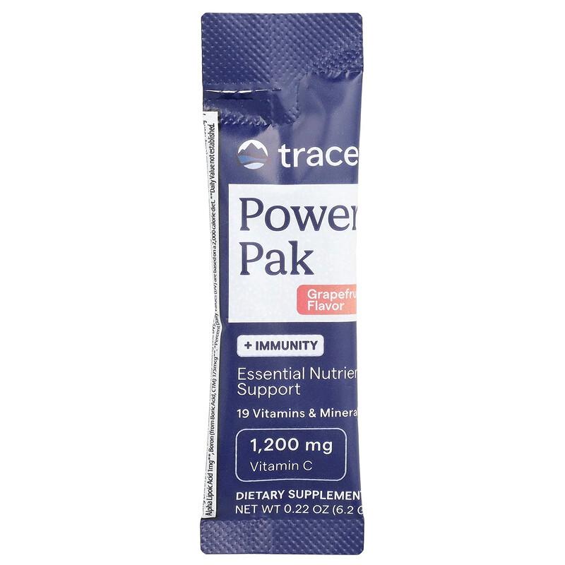 PowerPak + Immunity, Grapefruit, 30 Stick Packs, 0.22 oz (6.2 g) Each