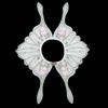 False Shawl Versatile Shawl Wrap Yunjian Collar Detachable Embroidery Hanfu Floral Decorative Chinese Yunjian Collar