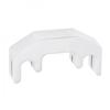 4 Claw Practical Metal Silver Violin Mute Muffler for 4/4 3/4 1/2 Violin