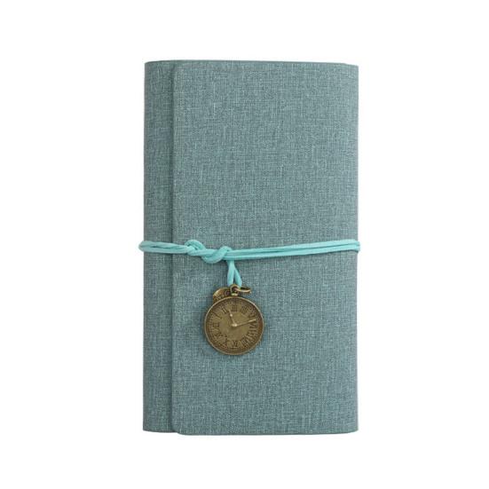 Vintage Thick Paper Journal Notebook Faux Leather White 1 Pc