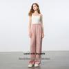 Women's Zen Style Draped Wide-Leg Elastic Waist Pants