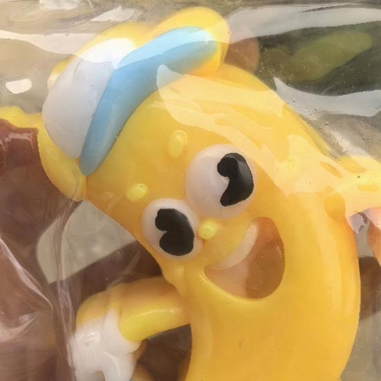 Cartoon Fruit Squeeze Toy Anxiety Relief Sunglasses Durian Skateboard Banana Guitar Eggplant Grape Sensory Fidget Toy Party