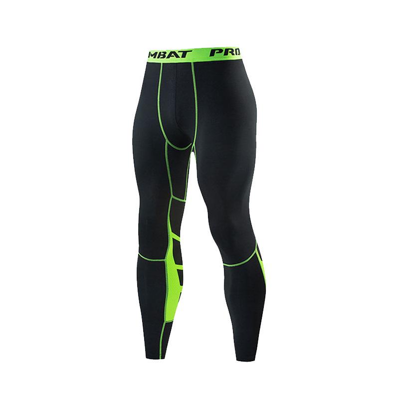 Collants et leggings de sport pour hommes à haute élasticité et séchage rapide