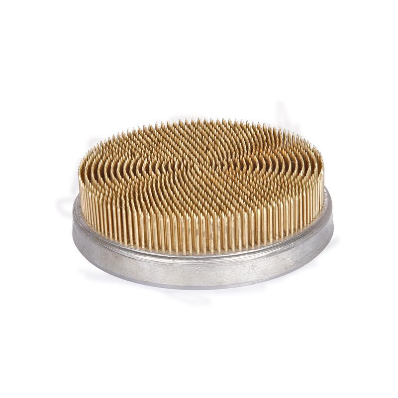 Sword Mountain Flower Frog: Zen Ikebana Copper Pin Holder Set