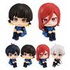 New Isagi Yoichi Doll Blue Lock Action Figures Q Version Chigiri Hyoma Bachira Meguru Nagi Seishiro Figure PVC Ornament Toys