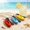 PLA Kayak Keychain 3D Shape Key Ring Decorative Trinket Canoe Pendant  Gift