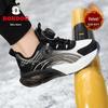 Bobodou Boys' 2025 Autumn/Winter Warm Leather Cotton Sports Shoes