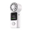 Compact Foldable USB Rechargeable Fan with High-Speed Turbine & Digital Display