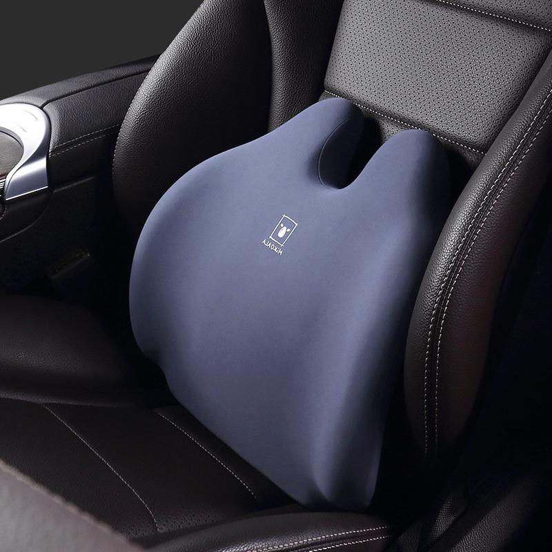Automobile Auto Lendenstützkissen Auto Taillenpolster Büro Rückenlehne Taillenstützkissen Memory-Schaum Autositz Taillenkissen