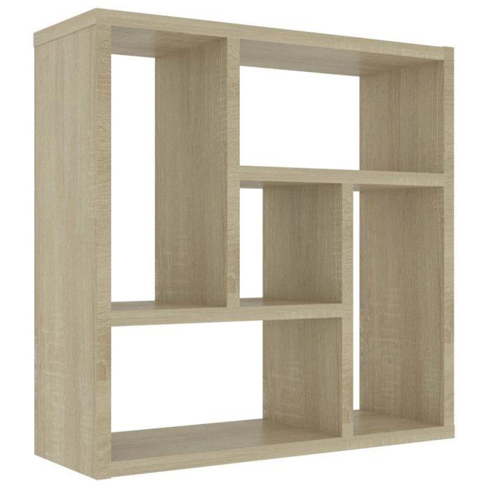 VidaXL Étagère murale Chêne sonoma 45,1x16x45,1 cm Bois d’ingénierie 802951