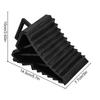 Tire Chocks Tire Protector Ramps Anti-Slip Tyre Slip Stopper Tire Protector Ramps Portable Anti-Slip Car Stopper For Keep Cars