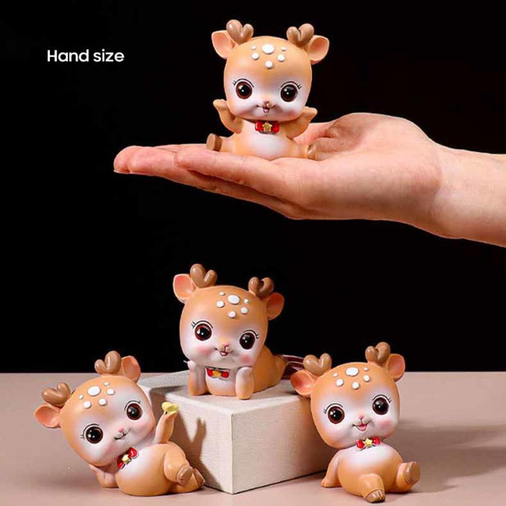 Neu! 3D Weihnachts-Rentier Silikonform Seife Kerze Harzform Schokolade Fondant Kuchen Dekorationswerkzeug