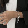 Unicorn Star Pendant Hand Chain Punk Style Beaded Bangle Girls Jewelry Accessory