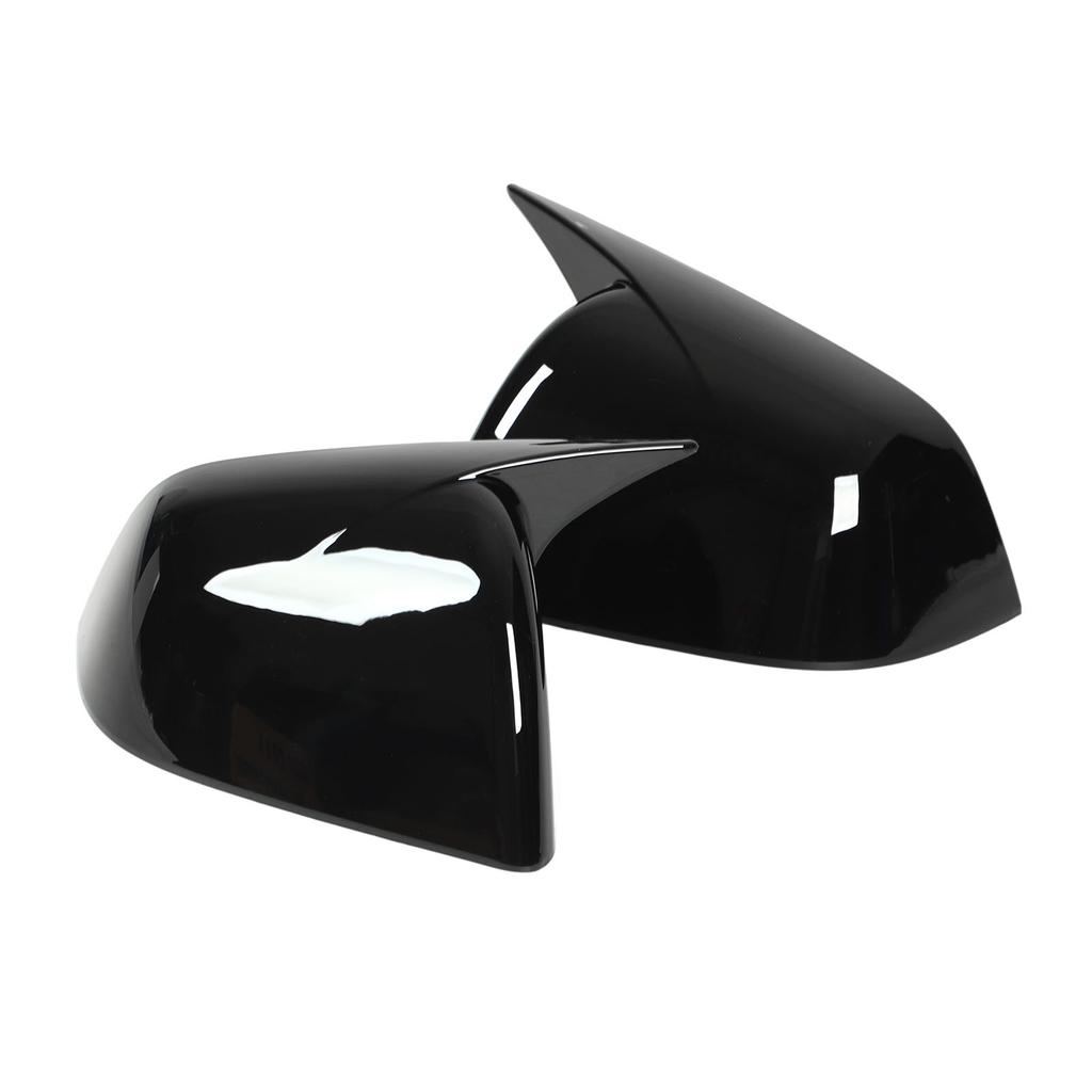 Side Rearview Mirror Cover High Glossy Door Exterior Wing Mirror   Replacement for     2020 to 2023