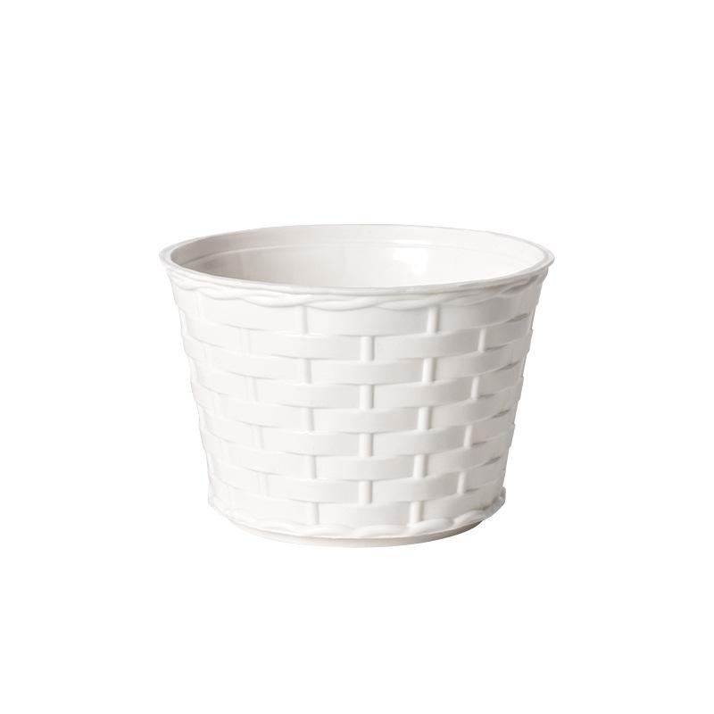 Thickened Plastic Flower Pot, Durable Planter for Succulents Phalaenopsis, DIY Faux Plant Decor, Home Garden Container