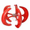 2000W Vertical Axis Wind Turbines Generator Lantern 5 Blades Motor Kit Home Hybrids Streetlight Electromagnetic 12/24V