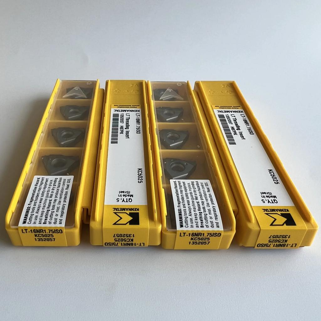 KENNAMETEL / LT-16NR1.75ISO KC5025 / Original carbide blade 10 Pcs